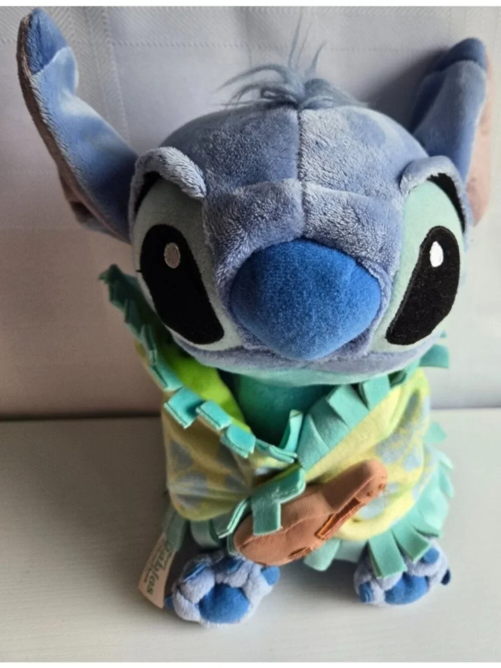 Disney Parks Baby Stitch in a Blanket Soft Toy Ukulele Plush Doll Cuddly